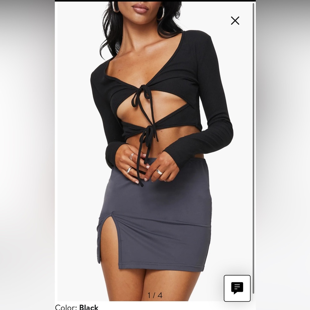 Princess Polly double tie front top